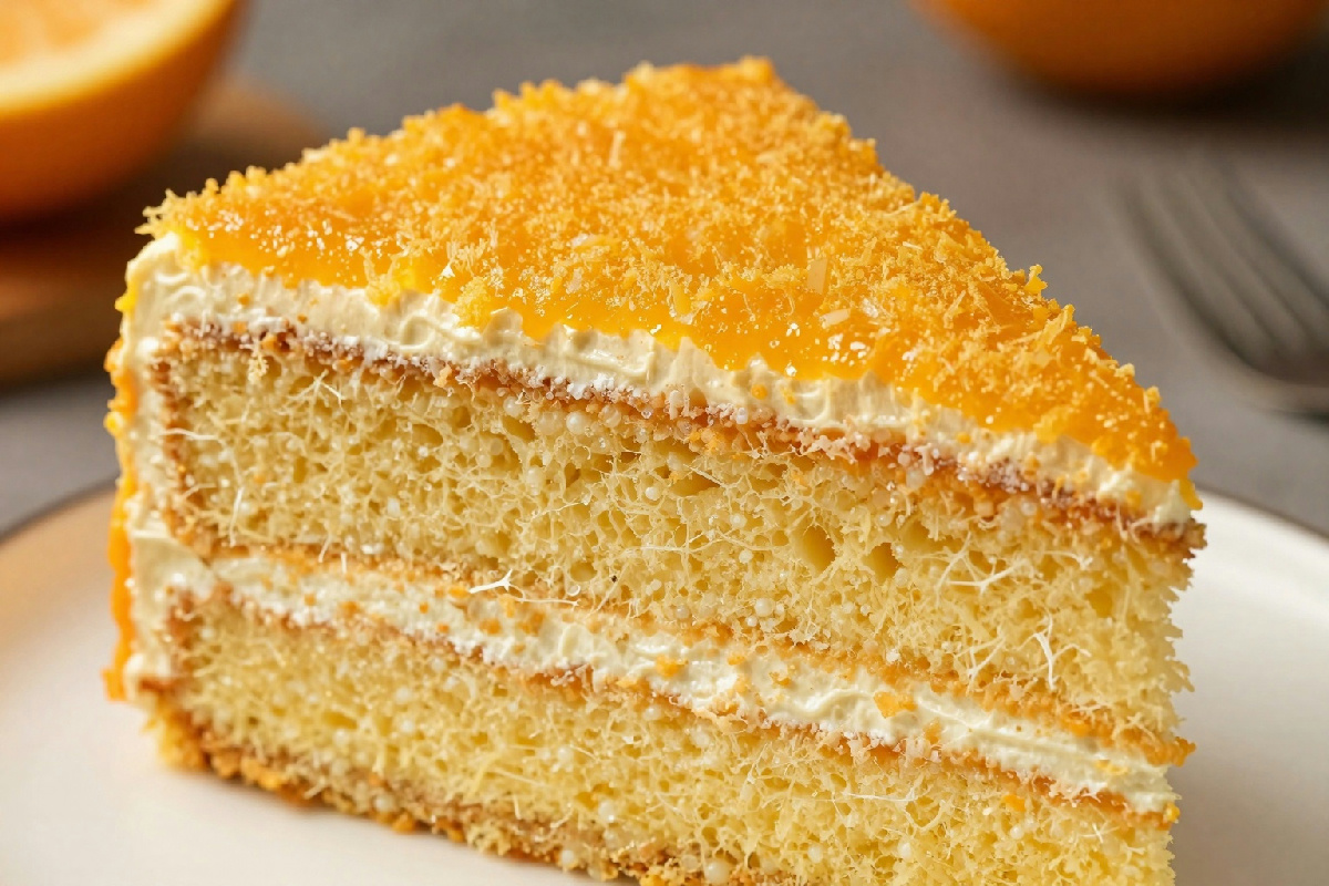 Innamorarsi di una torta all'arancia soffice: un dolce semplice da preparare per deliziare tutti
