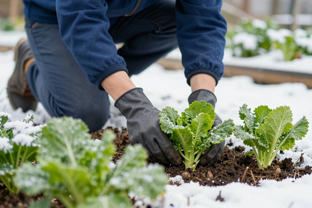Non lasciare che il freddo ti fermi: ecco le verdure semplici da piantare a gennaio